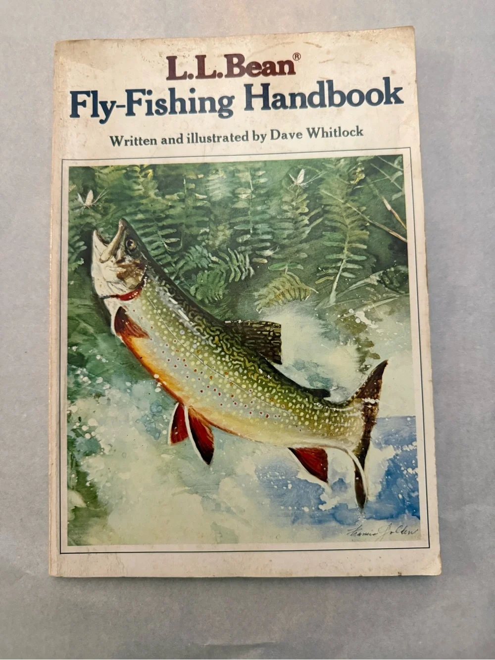 L.L. Bean Fly-Fishing Handbook — Dave Whitlock Vintage